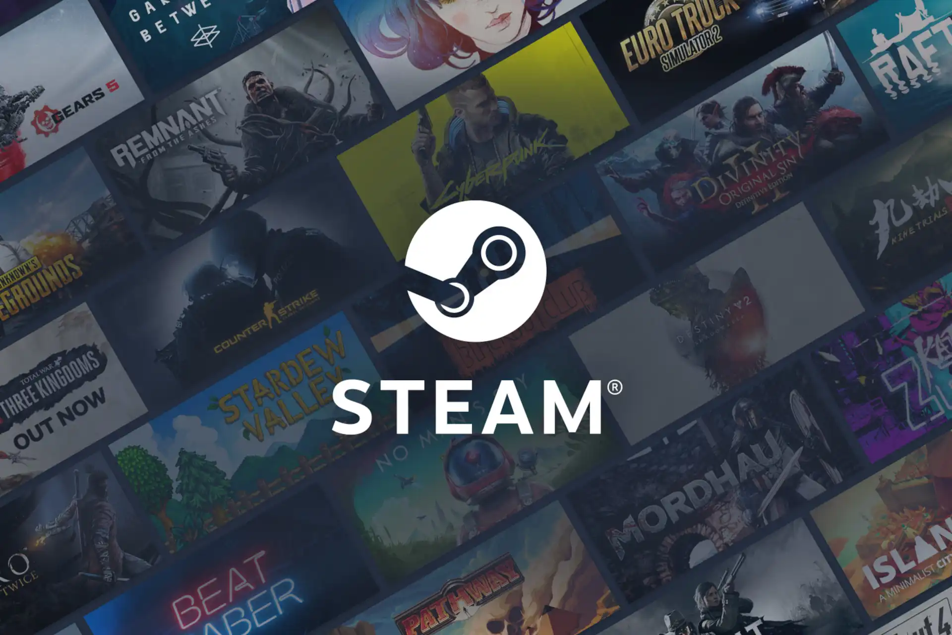 An image of the steam logo